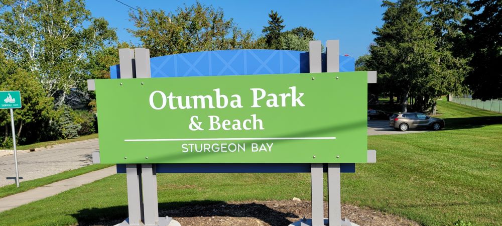 Sapphire Star vacation rental near Otumba Park and Beach in Sturgeon Bay